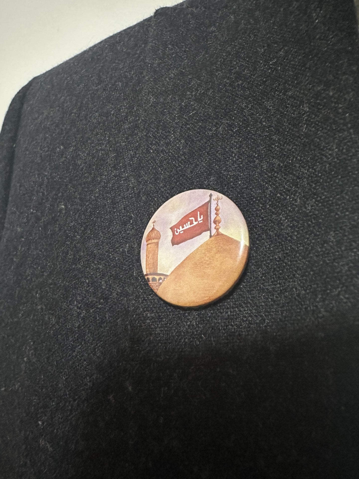 Golden Dome Button Badges