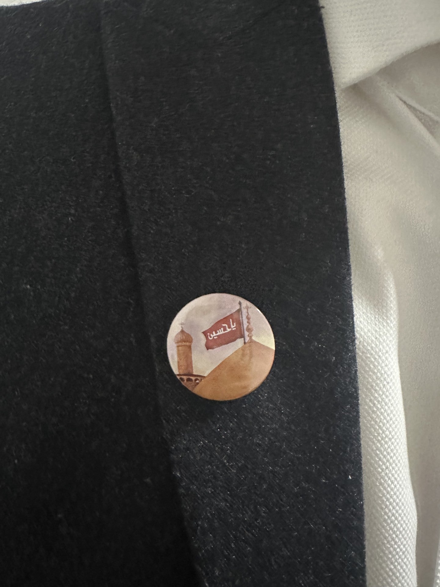 Golden Dome Button Badges