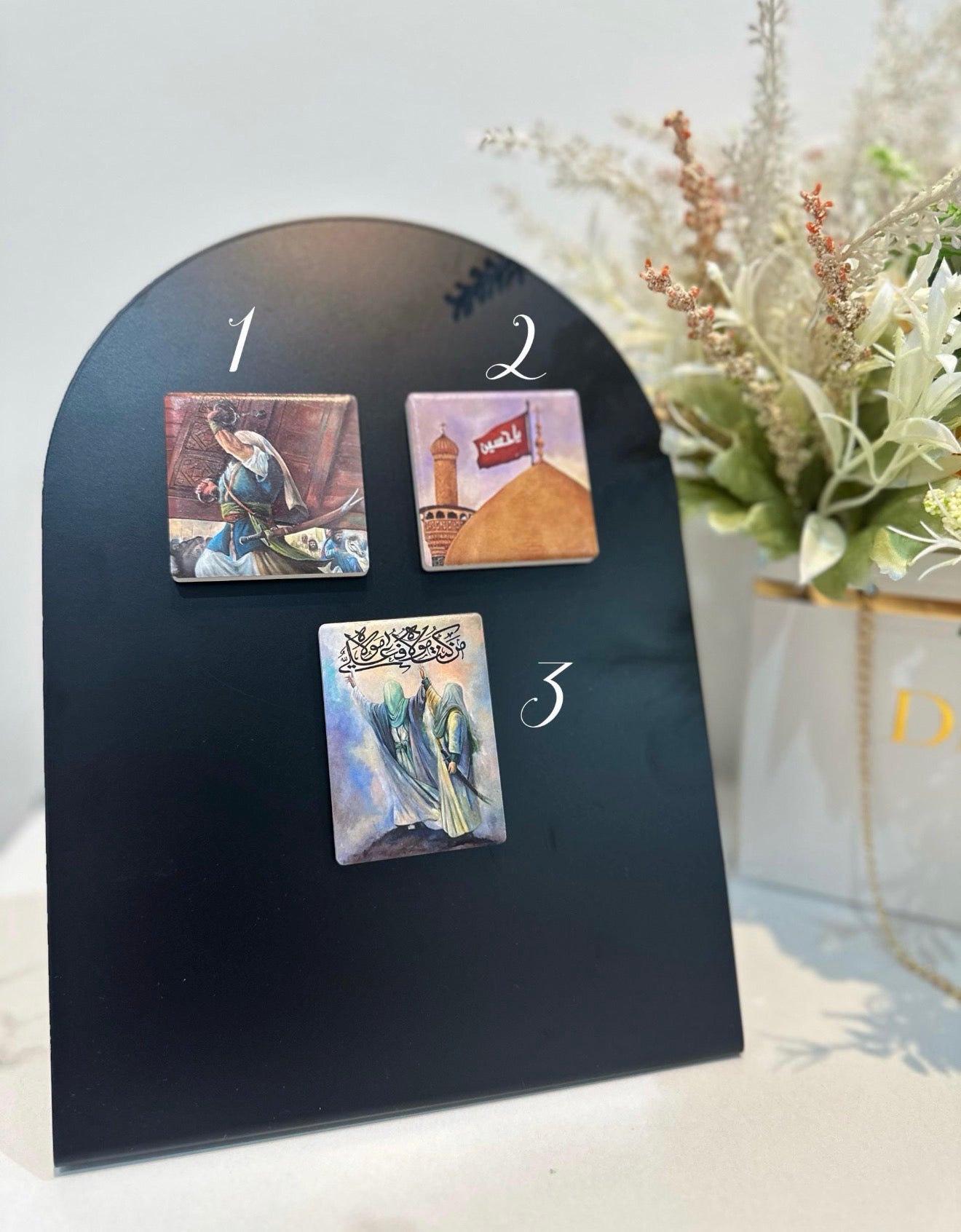 Ceramic Shia Islamic Fridge magnets