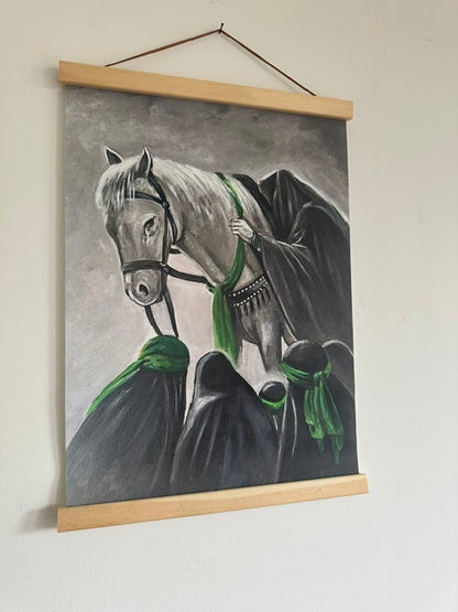 Wall hanging - Orphaned in Karbala (Print)