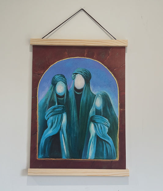 Wall hanging - The People of the Cloak (Print)
