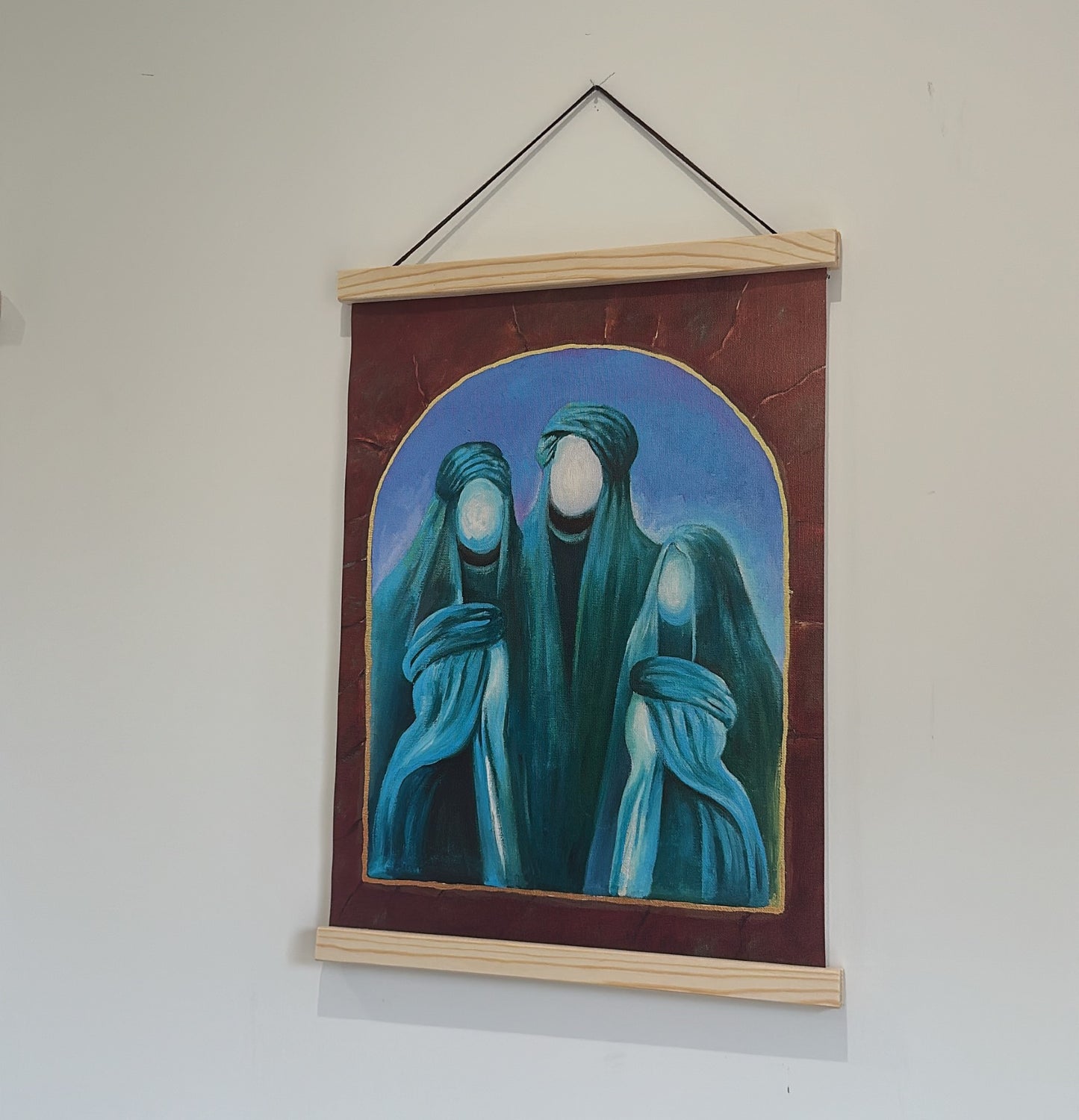 Wall hanging - The People of the Cloak (Print)