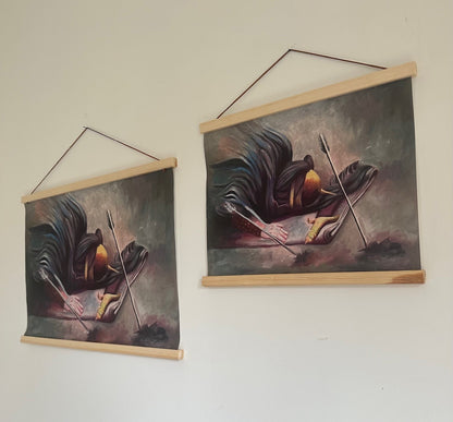 Wall hanging - Last Sajda (Print)