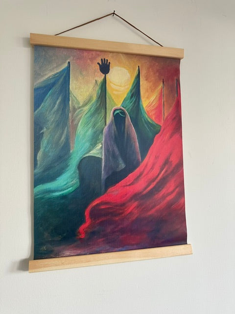 Wall hanging - I saw nothing but beauty (Print)