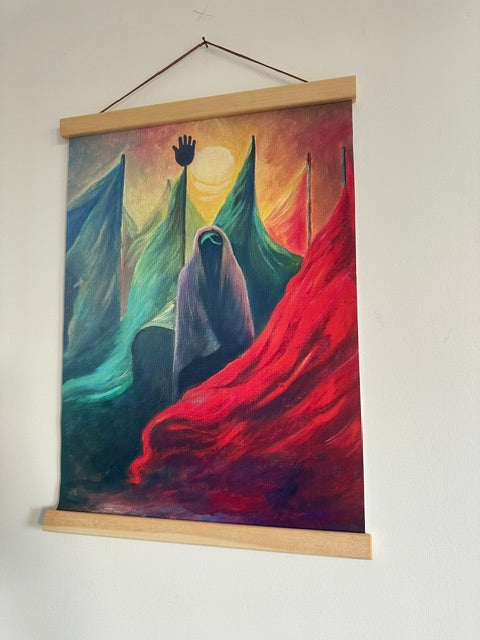 Wall hanging - I saw nothing but beauty (Print)