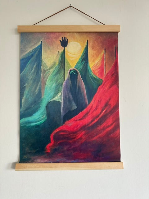 Wall hanging - I saw nothing but beauty (Print)