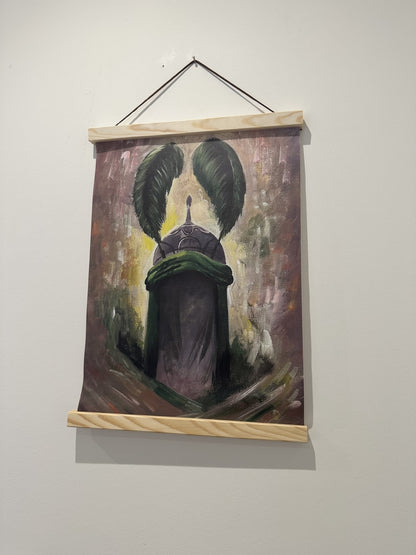 Wall hanging - The Moon of the Hashemite (Print)